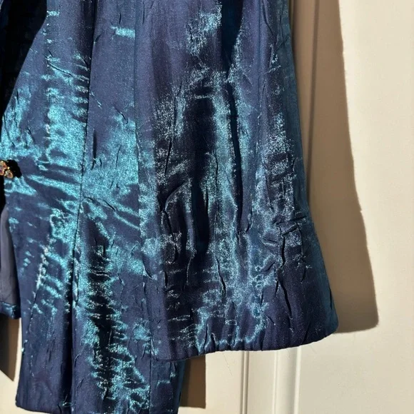 Alex Evenings Satin Jacket, Size 8 - Picture 3 of 10